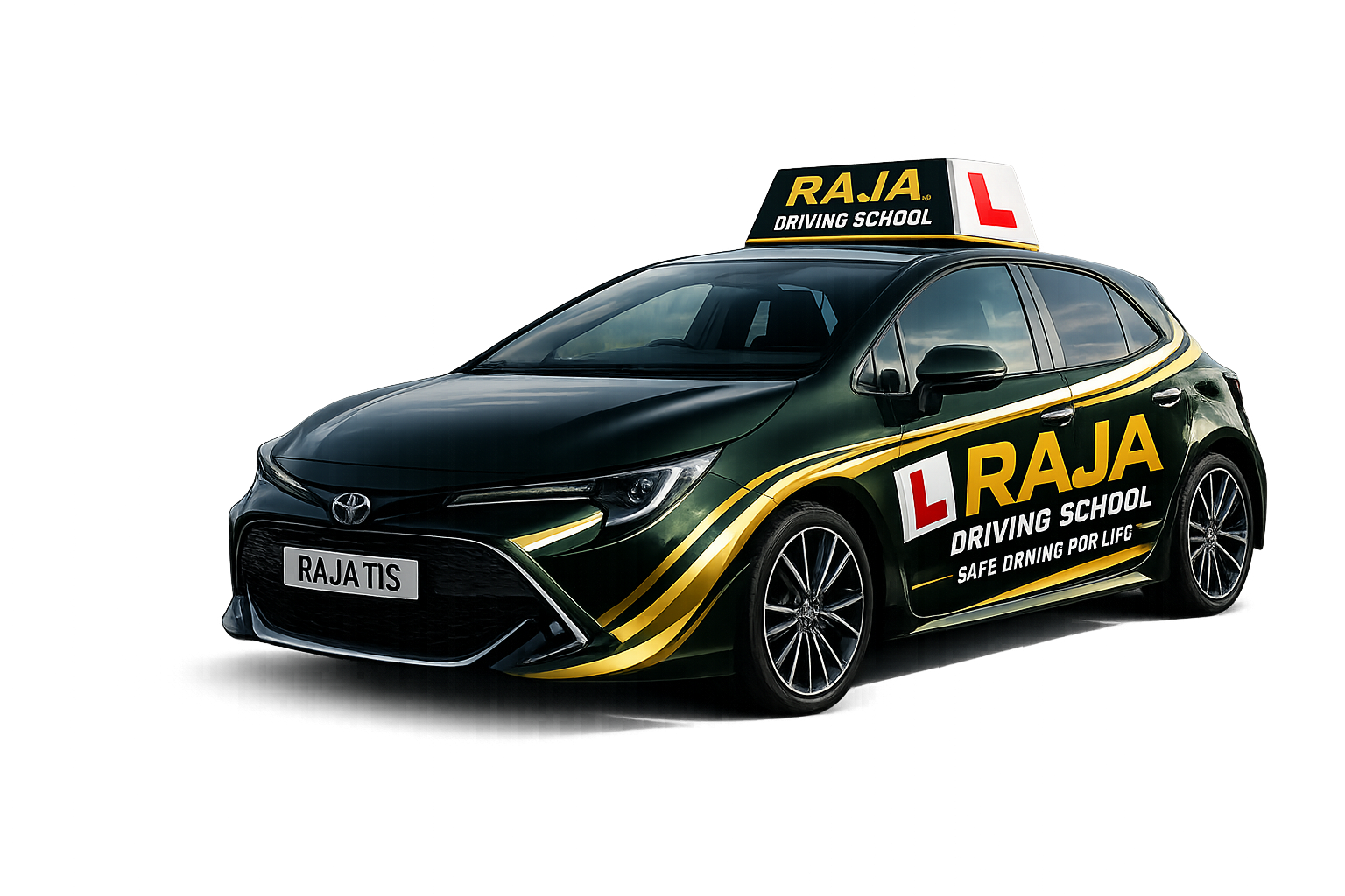 Raja Driving School Car